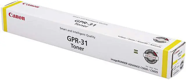 Main image of Yellow Toner Cartridge for Canon 2803B003 imageRUNNER ADVANCE C9065 PRO, imageRUNNER ADVANCE C9075 PRO, imageRUNNER ADVANCE C9270 PRO, imageRUNNER ADVANCE C9280 PRO, Genuine Canon Brand