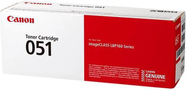 Alt view image 3 of 4 - Canon 2168C001 Toner Cartridge 051 for imageCLASS LBP160 Series Printer