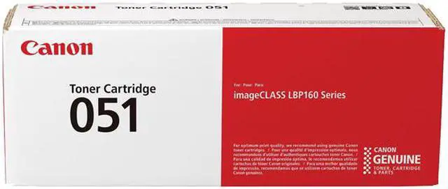 Alt view image 4 of 4 - Canon 2168C001 Toner Cartridge 051 for imageCLASS LBP160 Series Printer