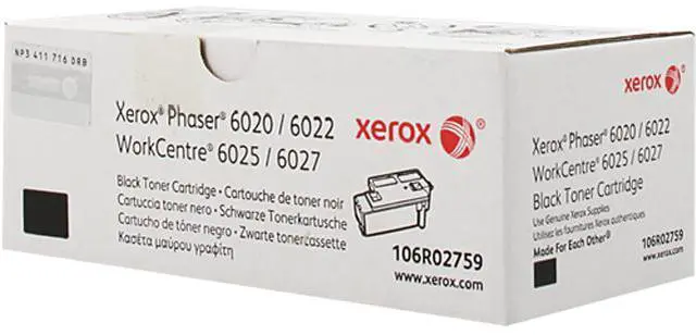 Alt view image 2 of 3 - Xerox 106r02759 Toner, 2,000 Page-Yield, Black 106R02759