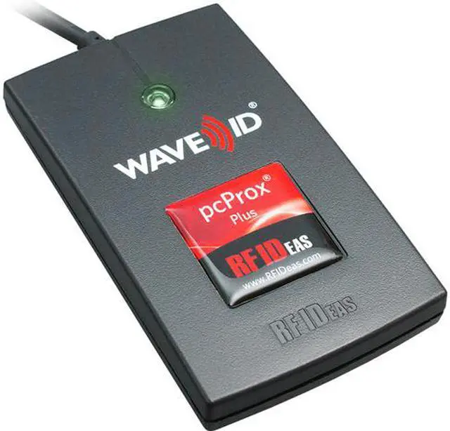 Main image of RFIDEAS, PCPROX PLUS ENROLL V2, RA FACTORYTALK, BLACK USB READER - RESTRICTED TO