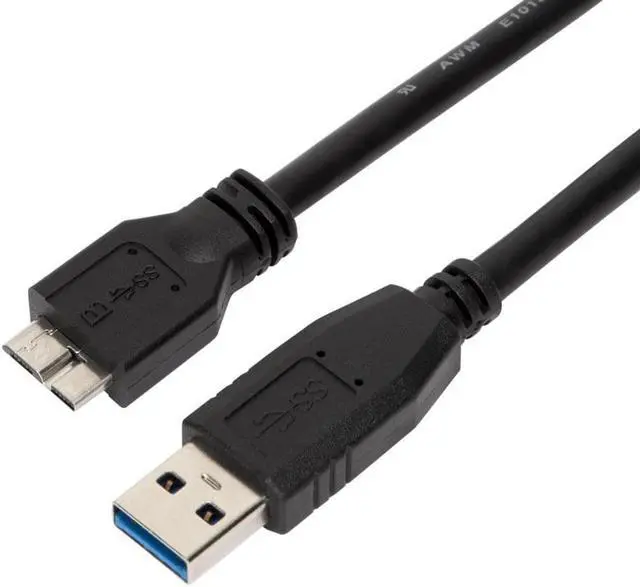 Alt view image 2 of 2 - Targus 1.8M USB-A Male to Micro USB-B Male Cable - 5.91 ft Micro-USB/USB Data Transfer Cable  - First End: 1 x USB 3.0 Type A - Male - Second End: 1 x Micro USB 3.0 Type B - Male - Black - ACC1005USZ