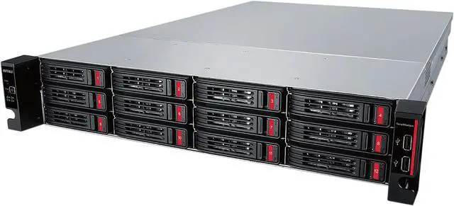 Alt view image 2 of 2 - Buffalo TeraStation 51210RH Rackmount 16TB NAS Hard Drives Included