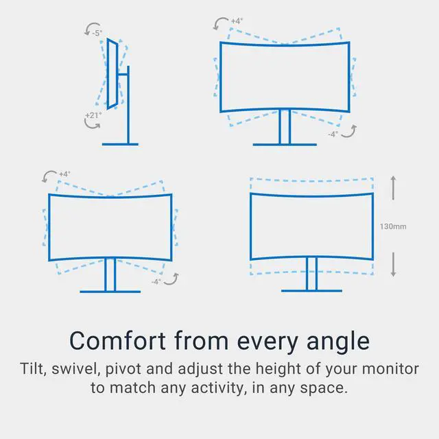 Alt view image 8 of 15 - Dell 34 Plus USB-C Monitor - S3425DW, UW-QHD, 120Hz Display, Speakers, USB-C, HDR