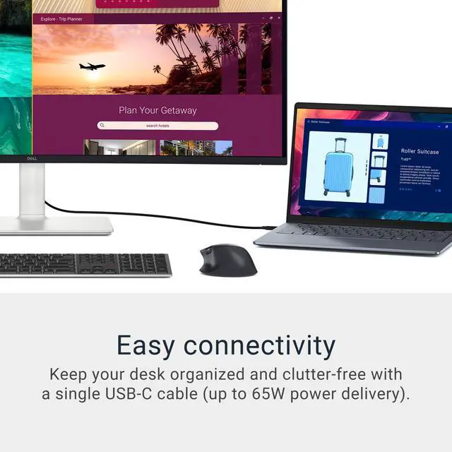 Alt view image 11 of 15 - Dell 34 Plus USB-C Monitor - S3425DW, UW-QHD, 120Hz Display, Speakers, USB-C, HDR