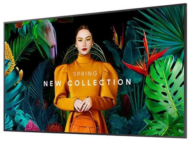 Alt view image 2 of 5 - Samsung QMC Series  75" Class (74.5" viewable) LED-backlit LCD display 4K for digital signage Model QM75C