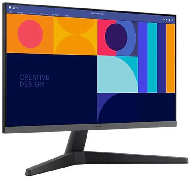 Alt view image 4 of 16 - Samsung 24" S3 (S33GC) FHD IPS 100Hz AMD FreeSync Monitor (LS24C330GANXZA) - Black