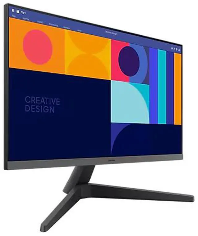 Alt view image 6 of 16 - Samsung 24" S3 (S33GC) FHD IPS 100Hz AMD FreeSync Monitor (LS24C330GANXZA) - Black