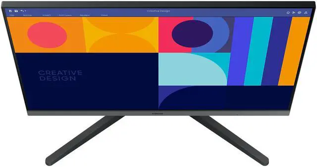 Alt view image 7 of 16 - Samsung 24" S3 (S33GC) FHD IPS 100Hz AMD FreeSync Monitor (LS24C330GANXZA) - Black