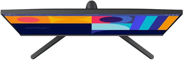 Alt view image 8 of 16 - Samsung 24" S3 (S33GC) FHD IPS 100Hz AMD FreeSync Monitor (LS24C330GANXZA) - Black