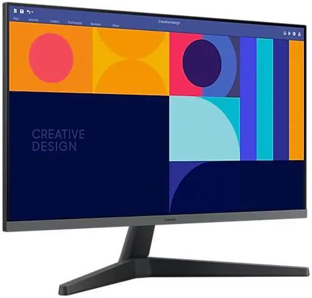 Alt view image 4 of 16 - Samsung 27" S3 (S33GC) FHD IPS 100Hz AMD FreeSync Monitor (LS27C330GANXZA) - Black