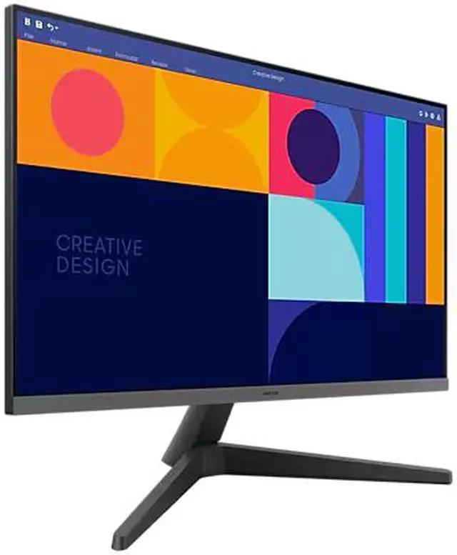 Alt view image 6 of 16 - Samsung 27" S3 (S33GC) FHD IPS 100Hz AMD FreeSync Monitor (LS27C330GANXZA) - Black