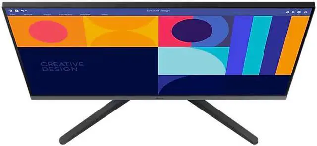 Alt view image 7 of 16 - Samsung 27" S3 (S33GC) FHD IPS 100Hz AMD FreeSync Monitor (LS27C330GANXZA) - Black