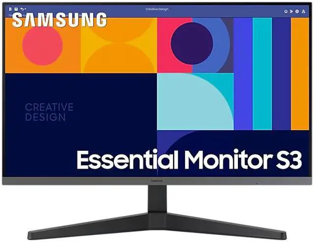 Main image of Samsung 27" S3 (S33GC) FHD IPS 100Hz AMD FreeSync Monitor (LS27C330GANXZA) - Black