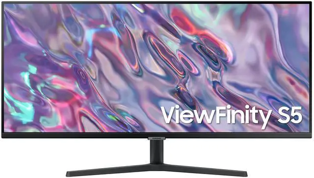 Main image of Samsung 34-inch QHD Black 100Hz 5ms LED FreeSync High Resolution Monitor (LS34C50DGANXZA) - [Canada Version] (2023)