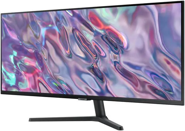 Alt view image 6 of 15 - Samsung 34-inch QHD Black 100Hz 5ms LED FreeSync High Resolution Monitor (LS34C50DGANXZA) - [Canada Version] (2023)