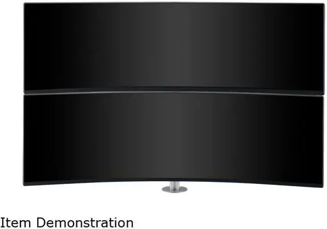 Alt view image 3 of 4 - atdec AWMS-2-LTH75-H-S Post Mounted Dual Display Stand