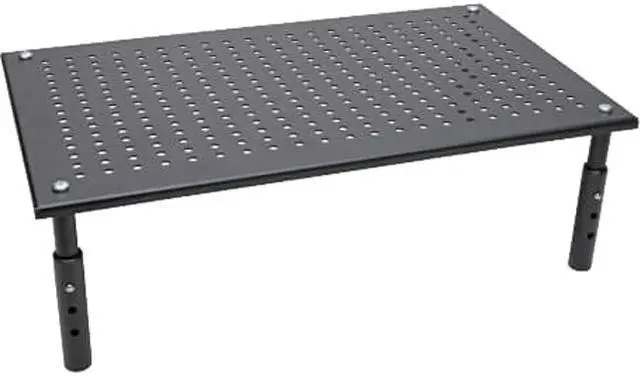 Main image of Tripp Lite Monitor Riser Stand Desktop Metal Height Adjustable Black 18X11in