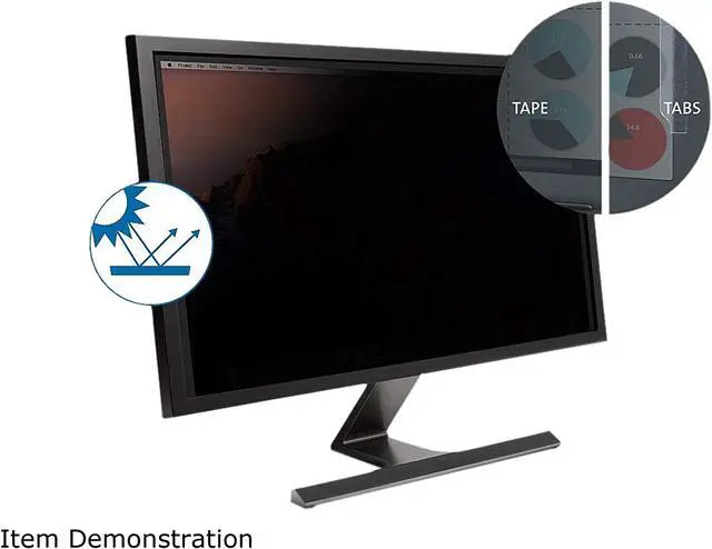 Alt view image 2 of 3 - Kensington K52794WW Privacy Screen for 24" Widescreen Monitors