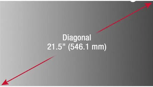 Main image of 21.5 Inch Privacy Filter Screen Protector for Widescreen 16:9 Monitors with Anti-Glare and Anti-Scratch