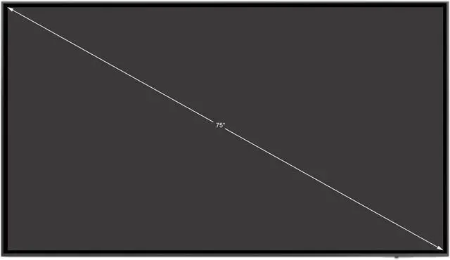 Alt view image 2 of 12 - Viewsonic CDE7520 75" 4K Premium Commercial LCD Wireless Presentation Display - 16 GB - 3840 x 2160 - Direct LED - 450 Nit - 3840x2160 Ultra HD - HDMI - USB - Serial - Ethernet