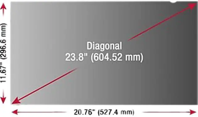 Alt view image 2 of 2 - 34 Inch Privacy Filter Screen Protector for Ultra-Widescreen 21:9 Monitors with Anti-Glare and Anti-Scratch