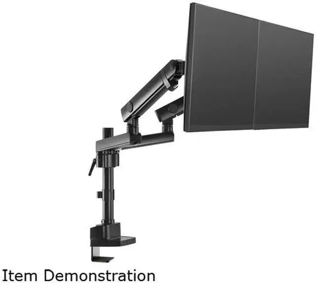 Main image of V7 DMPRO2DTA-3N Dual Monitor Mount Professional Touch Adjust