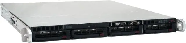 Main image of SUPERMICRO SYS-5015M-MTB 1U Rackmount Barebone Server LGA 775 Intel E7230 DDRII 667/533