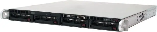 Alt view image 2 of 13 - SUPERMICRO SYS-5015M-MTB 1U Rackmount Barebone Server LGA 775 Intel E7230 DDRII 667/533
