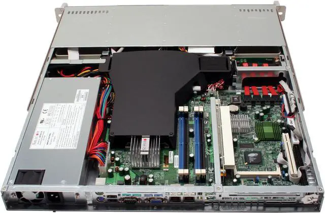 Alt view image 5 of 13 - SUPERMICRO SYS-5015M-MTB 1U Rackmount Barebone Server LGA 775 Intel E7230 DDRII 667/533