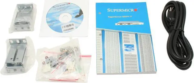 Alt view image 6 of 7 - SUPERMICRO 6015V-TB 1U Rackmount Barebone Server Dual LGA 771 Intel 5000V DDRII 667/533