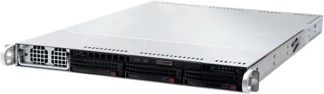 Alt view image 2 of 14 - SUPERMICRO SYS-6015X-TB 1U Rackmount Barebone Server Dual LGA 771 Intel 5000P DDRII 667/533