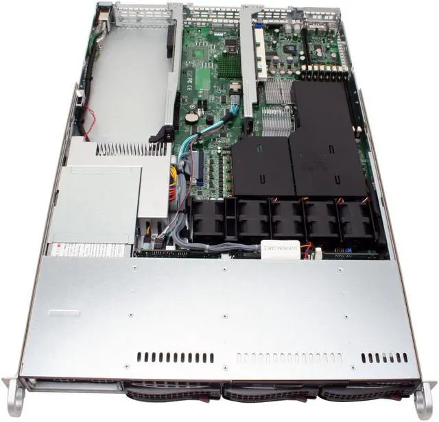 Alt view image 6 of 14 - SUPERMICRO SYS-6015X-TB 1U Rackmount Barebone Server Dual LGA 771 Intel 5000P DDRII 667/533