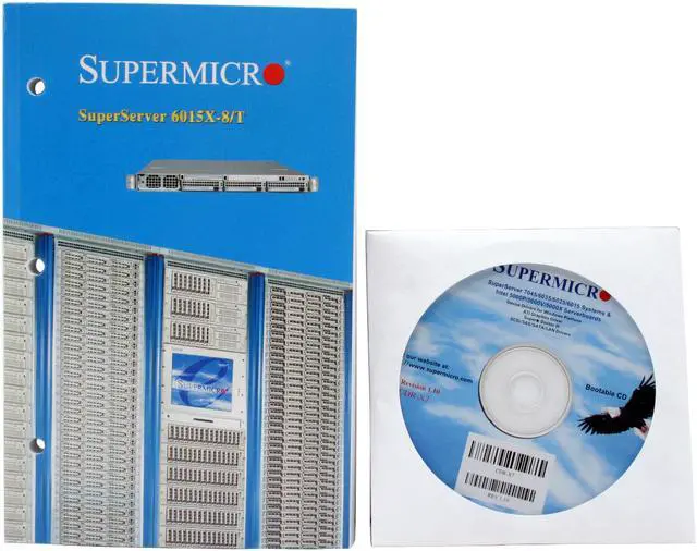 Alt view image 10 of 14 - SUPERMICRO SYS-6015X-TB 1U Rackmount Barebone Server Dual LGA 771 Intel 5000P DDRII 667/533