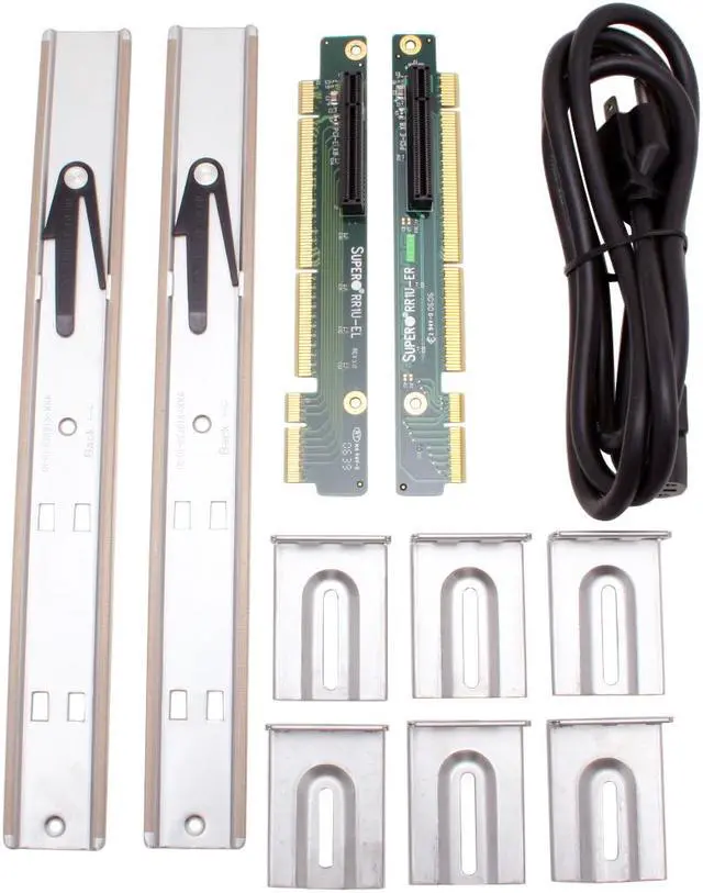 Alt view image 12 of 14 - SUPERMICRO SYS-6015X-TB 1U Rackmount Barebone Server Dual LGA 771 Intel 5000P DDRII 667/533