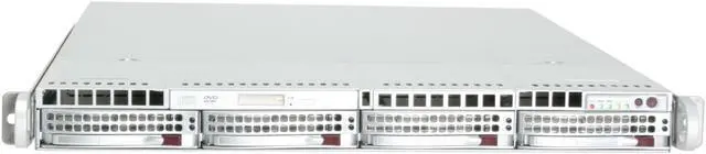 Alt view image 3 of 16 - SUPERMICRO SYS-6015B-TV 1U Rackmount Barebone Server Dual LGA 771 Intel 5000P DDRII 667/533