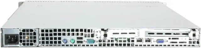 Alt view image 5 of 16 - SUPERMICRO SYS-6015B-TV 1U Rackmount Barebone Server Dual LGA 771 Intel 5000P DDRII 667/533