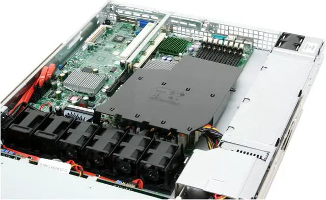 Alt view image 8 of 16 - SUPERMICRO SYS-6015B-TV 1U Rackmount Barebone Server Dual LGA 771 Intel 5000P DDRII 667/533