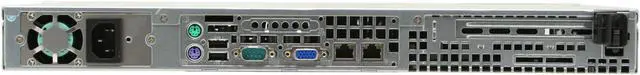 Alt view image 5 of 8 - SUPERMICRO SYS-6015V-MRLP 1U Rackmount Barebone Server Dual LGA 771 Intel 5000V DDRII 667/533
