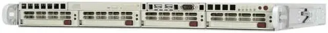 Alt view image 2 of 7 - SUPERMICRO SYS-5015M-MT+ 1U Rackmount Server Barebone LGA 775 Intel 3000 DDRII 667/533
