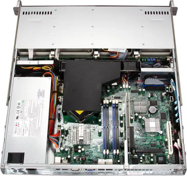 Alt view image 5 of 7 - SUPERMICRO SYS-5015B-MTB 1U Rackmount Server Barebone, LGA 775 Intel Xeon 1333/1066/800MHz