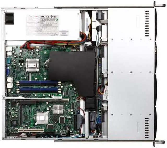 Alt view image 6 of 7 - SUPERMICRO SYS-5015B-MTB 1U Rackmount Server Barebone, LGA 775 Intel Xeon 1333/1066/800MHz