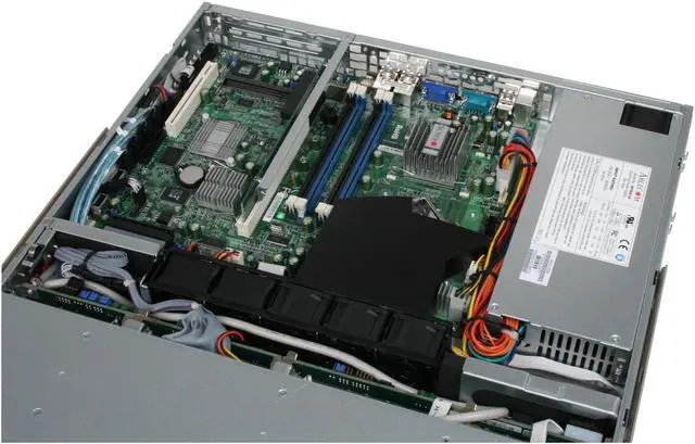 Alt view image 8 of 9 - SUPERMICRO SYS-5015B-MT 1U Rackmount Barebone Server LGA 775 Intel 3210 DDRII 800/667/533