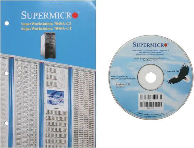 Alt view image 11 of 11 - SUPERMICRO SYS-7045A-C3B 4U Rackmountable / Tower Barebone Server Dual LGA 771 Intel 5100 DDRII 667/533