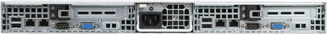 Alt view image 5 of 11 - SUPERMICRO SYS-6015TW-TV 1U Rackmount Barebone Server (Two systems) Dual LGA 771 Intel 5400 DDRII 800/667/533