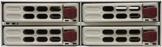 Alt view image 2 of 7 - SUPERMICRO CSE-M14T 2.5" mobile rack