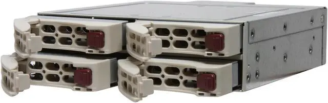 Alt view image 3 of 7 - SUPERMICRO CSE-M14T 2.5" mobile rack