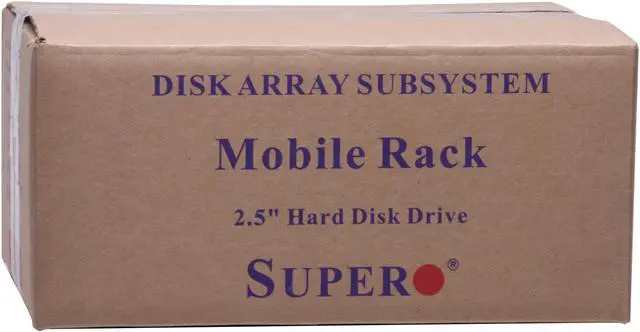 Alt view image 7 of 7 - SUPERMICRO CSE-M14TB 2.5" mobile rack