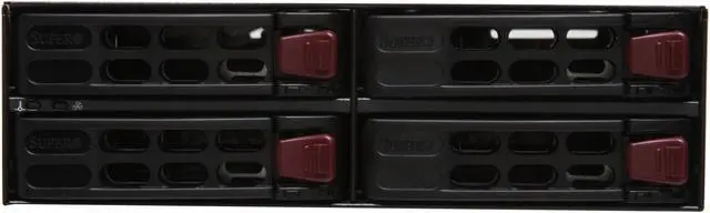 Alt view image 2 of 7 - SUPERMICRO CSE-M14TB 2.5" mobile rack