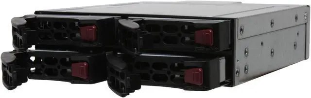 Alt view image 3 of 7 - SUPERMICRO CSE-M14TB 2.5" mobile rack